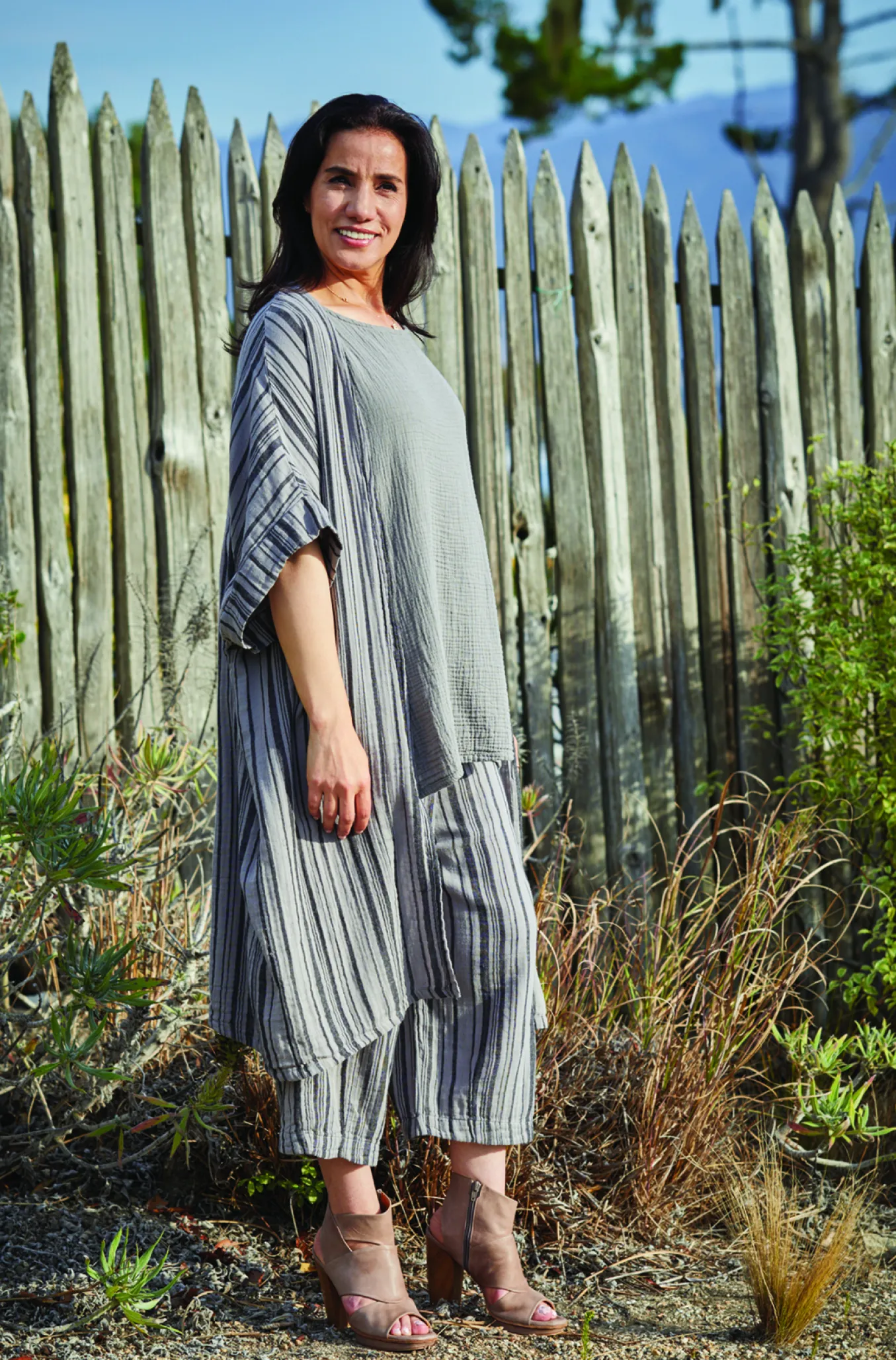 Bryn Walker. Ezra Cardigan In Cotton Gauze.
