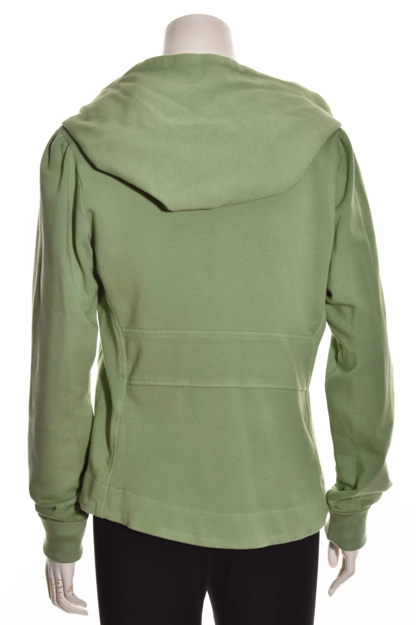 Color Me Cotton. Zip Front Short Hoodie.