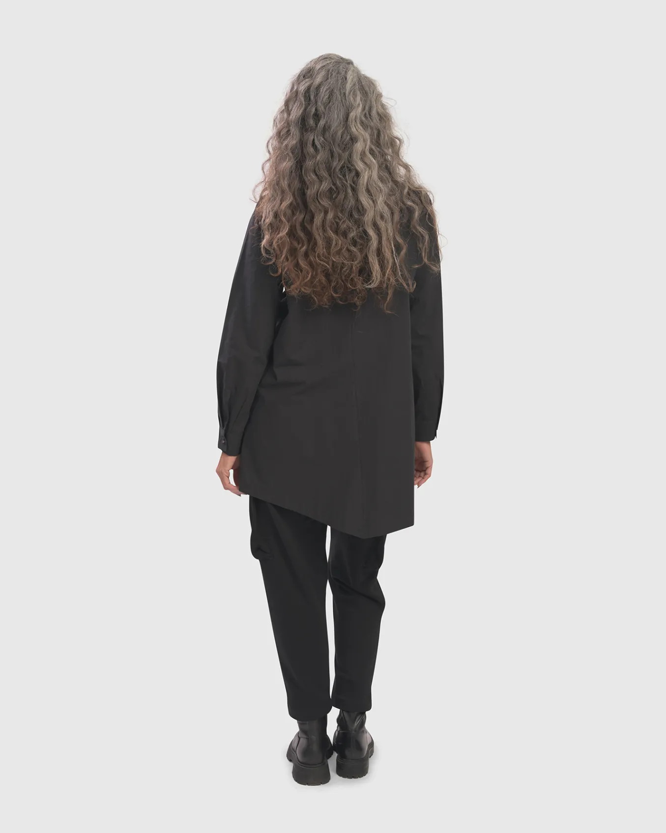 Alembika. Urban Angled Button Down Tunic.