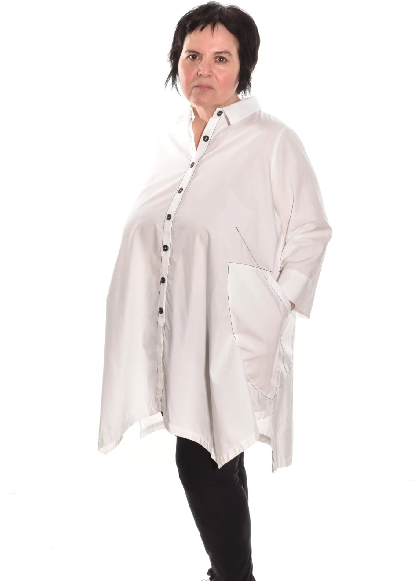 Cheyenne. The High Low Tunic Shirt.