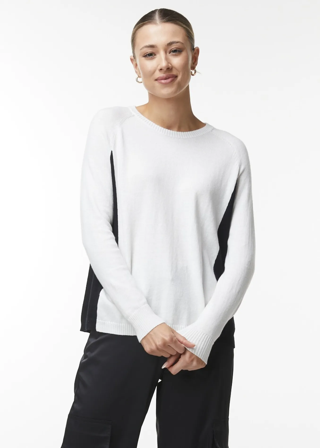 Zaket & Plover. Side Panel Sweater.