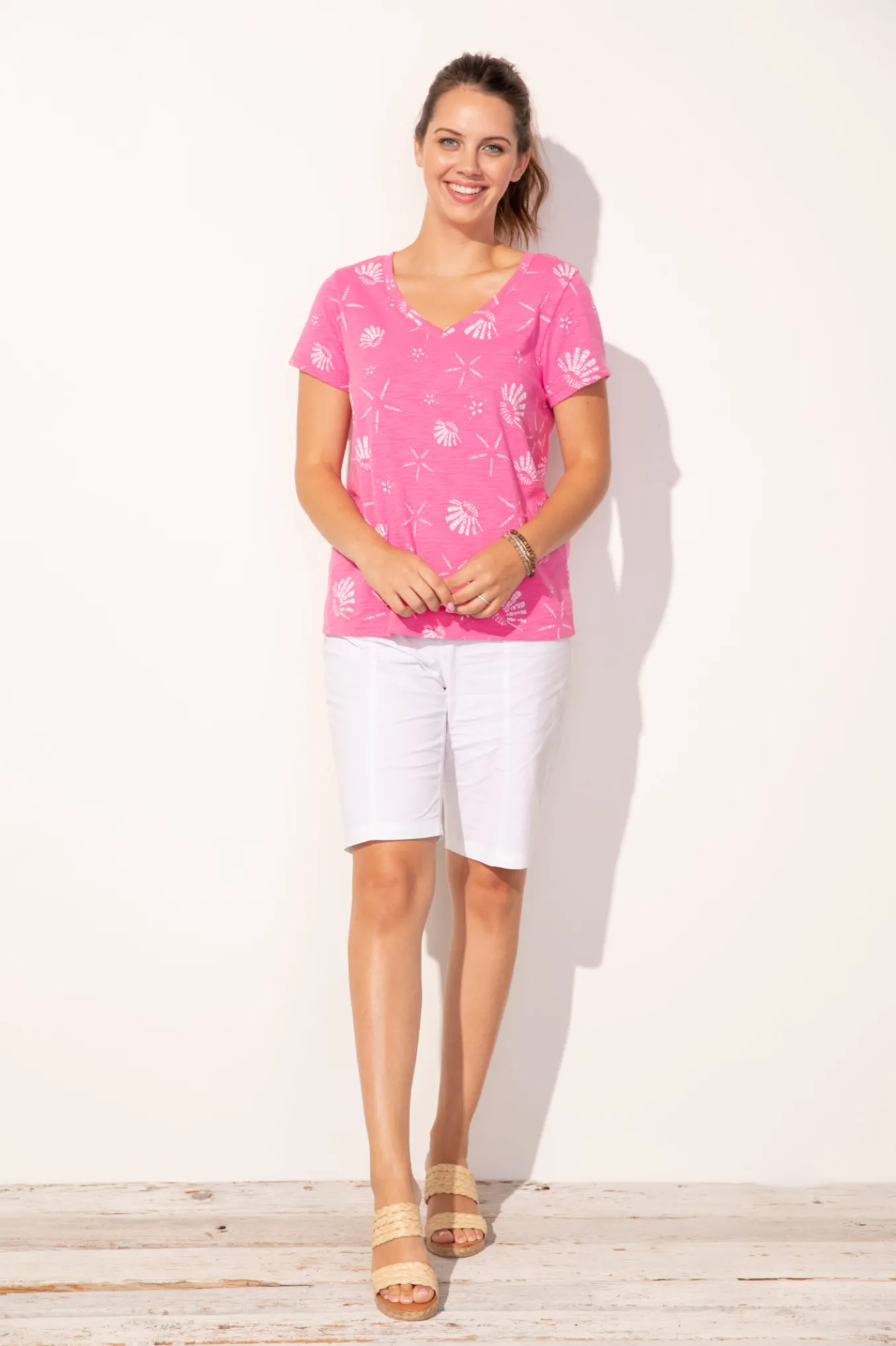 Escape. By Habitat Clothes. Salt Wash Poplin Short. **(Navy)**.