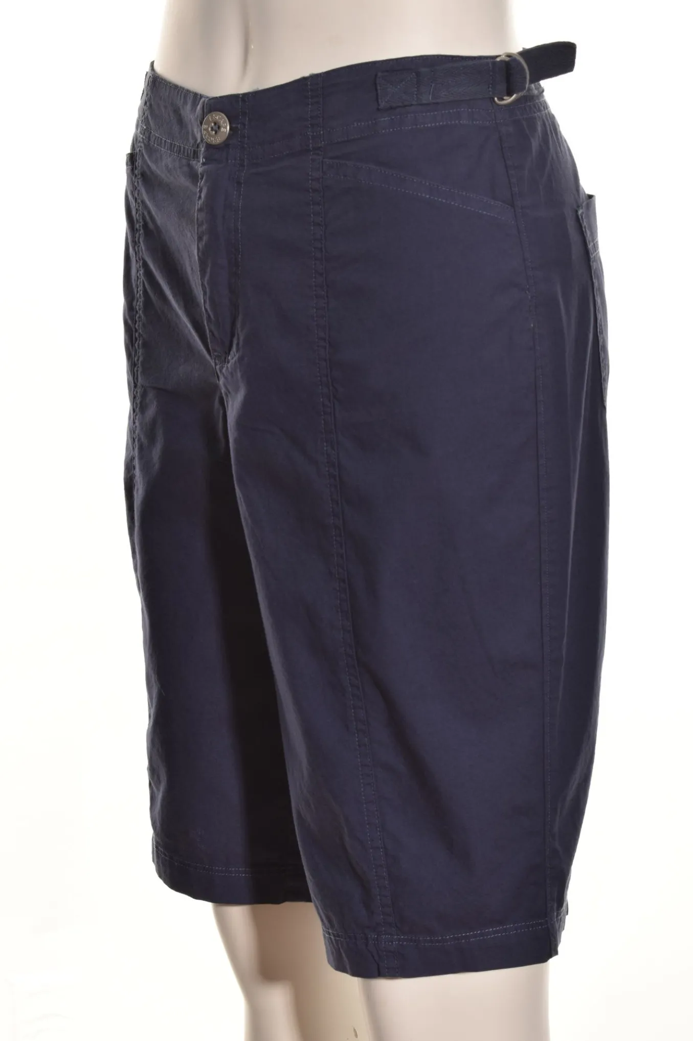 Escape. By Habitat Clothes. Salt Wash Poplin Short. **(Navy)**.