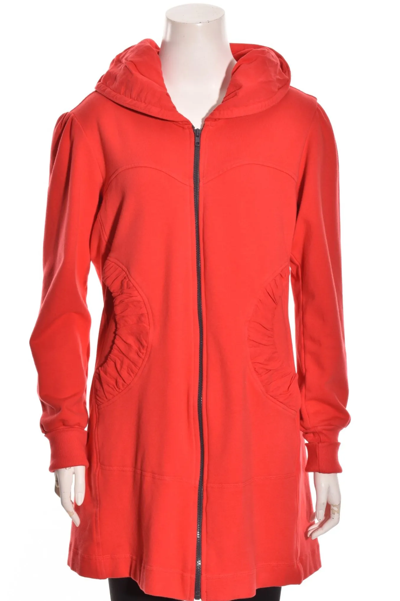 Color Me Cotton. Zip Front Hoodie.