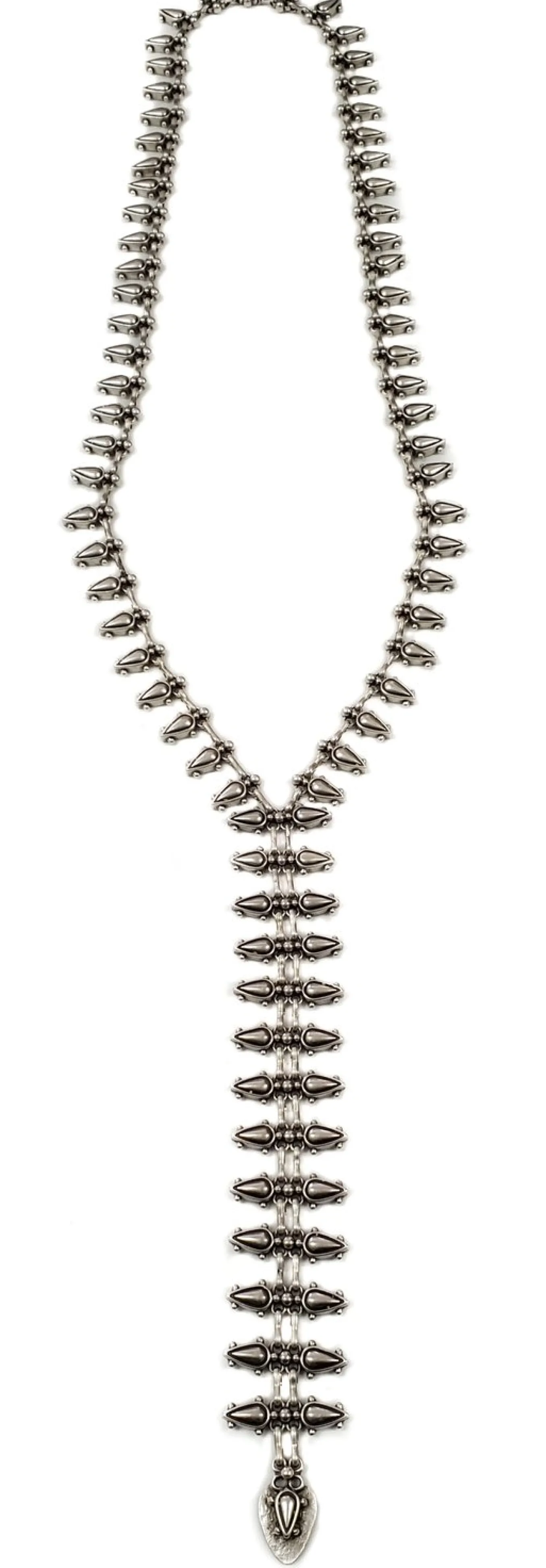 Chanour. Pewter Necklace. #1754