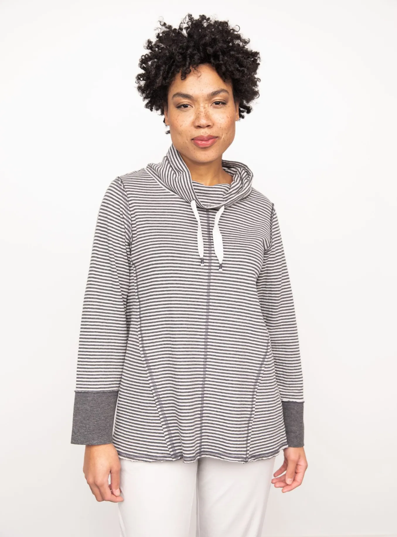 Liv. By Habitat. Double Fleece Striped Spa Cowl.