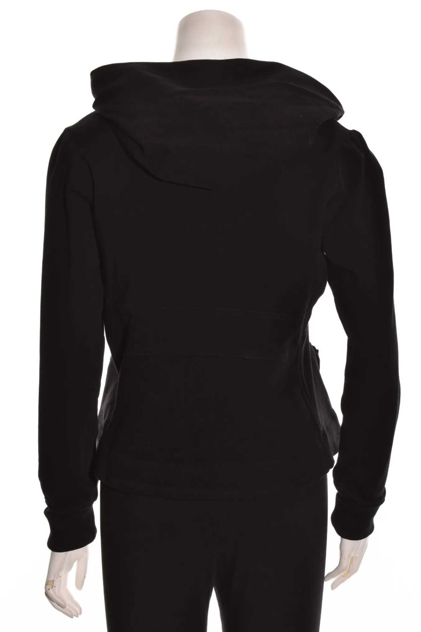 Color Me Cotton. Zip Front Short Hoodie.