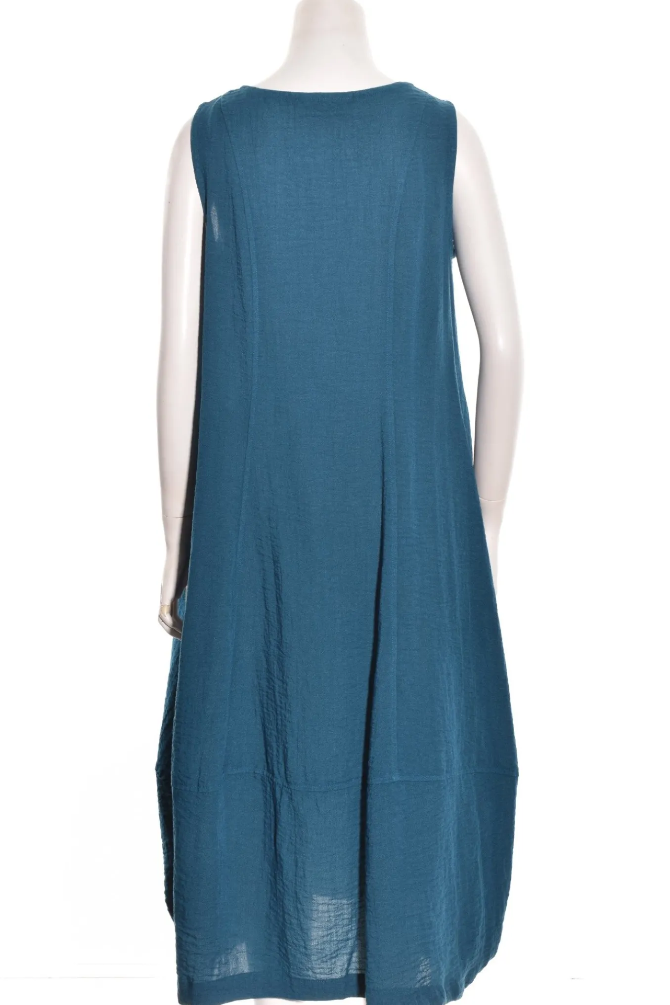 Gerties. Eleven Stitch Design. Long Tank In Crinkle Fabric.