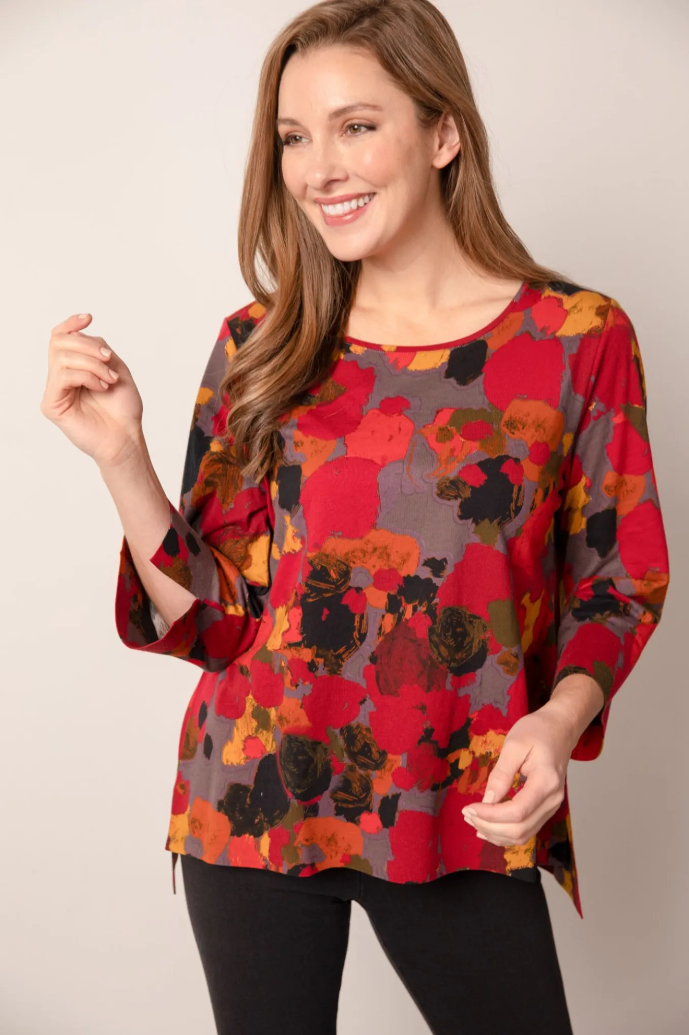 Habitat. Deep Hem Tee.