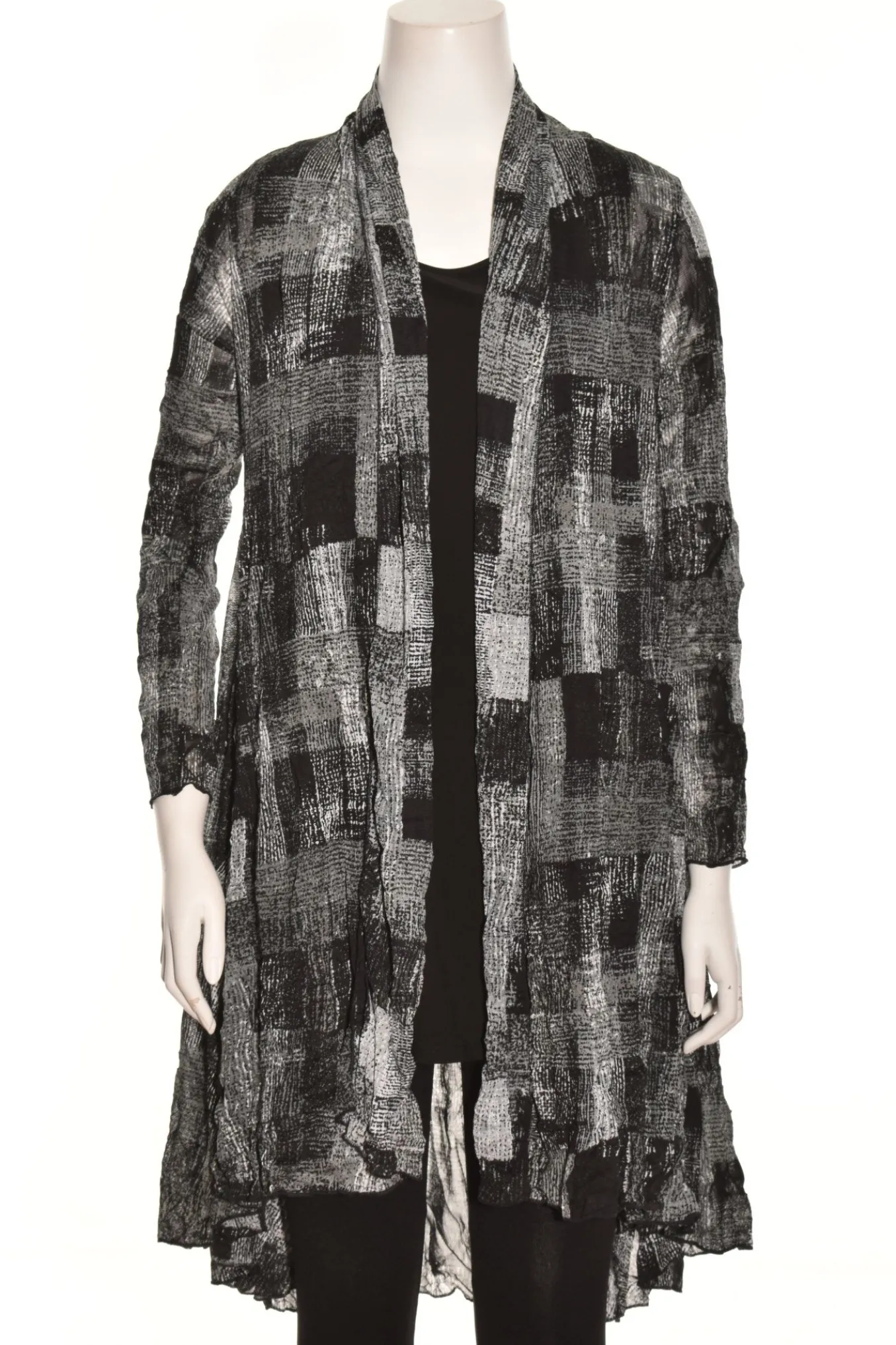 Comfy Usa. Long Open Cardigan.