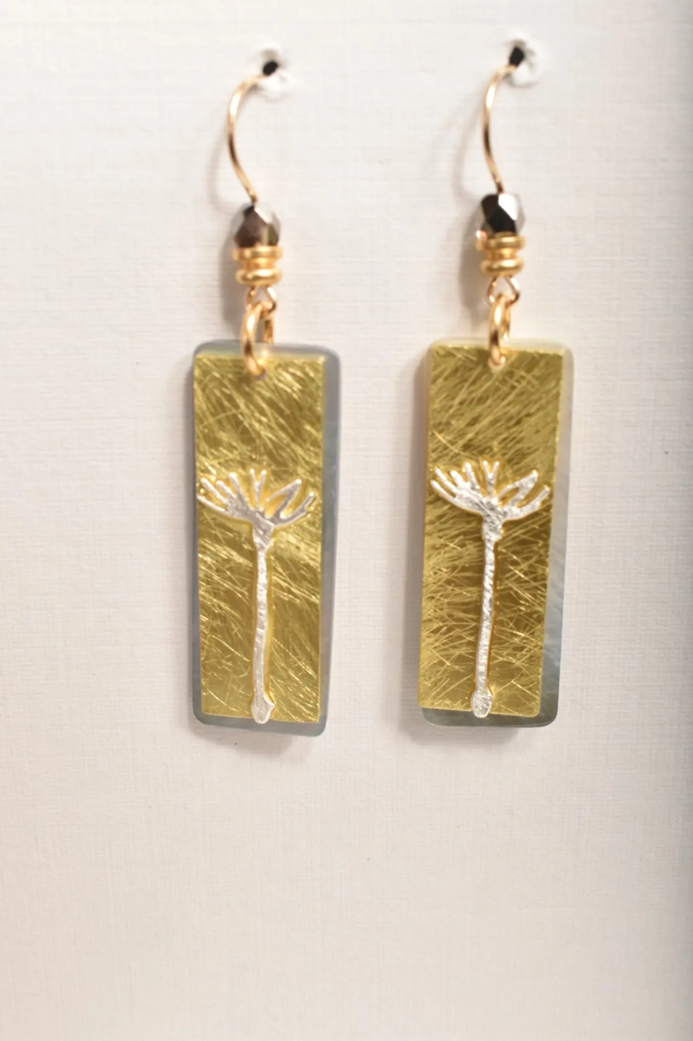 John Michael Richardson. Dandelion Wishes Earrings.