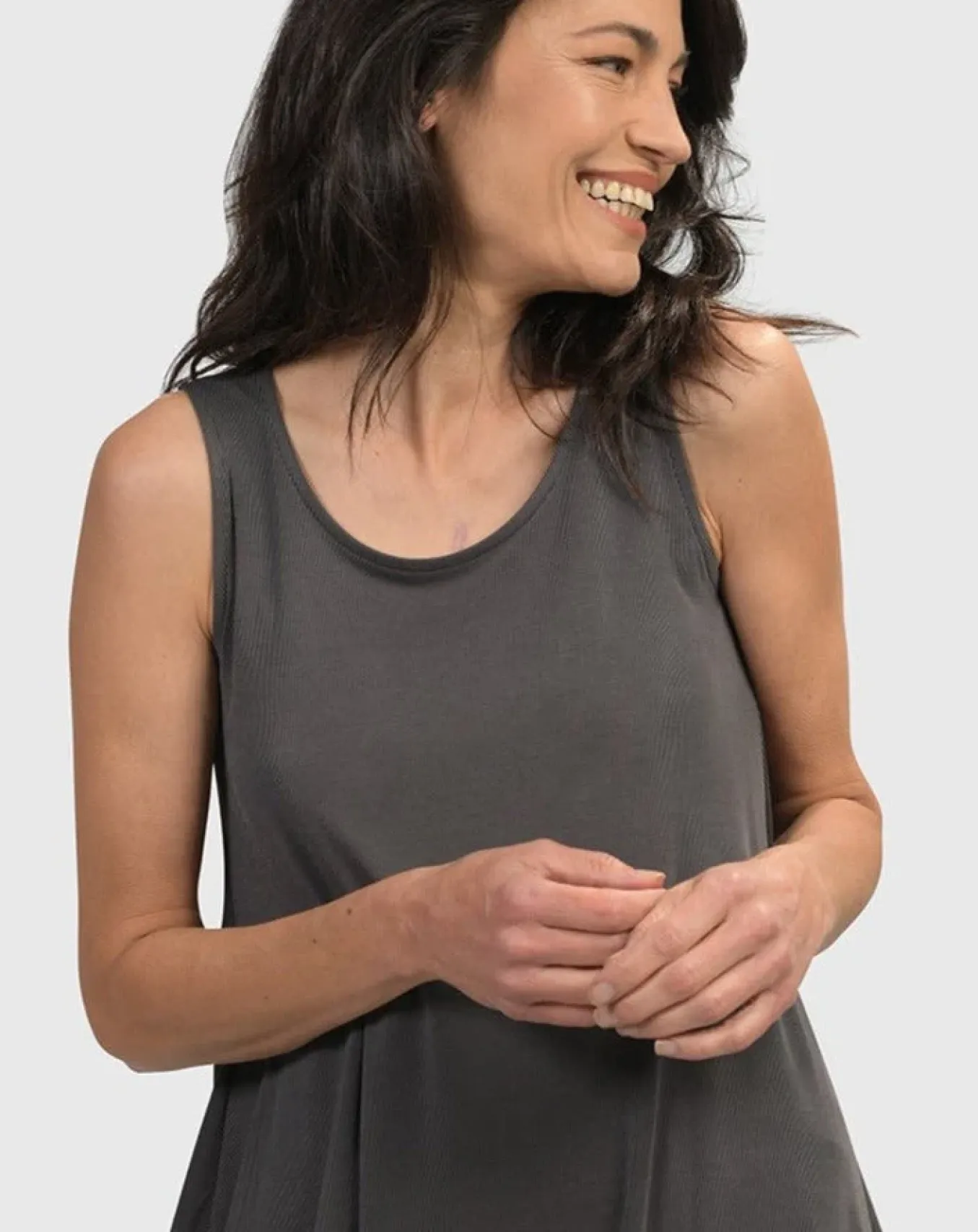 Alembika. Essential Joy Sleeveless Tunic Top.