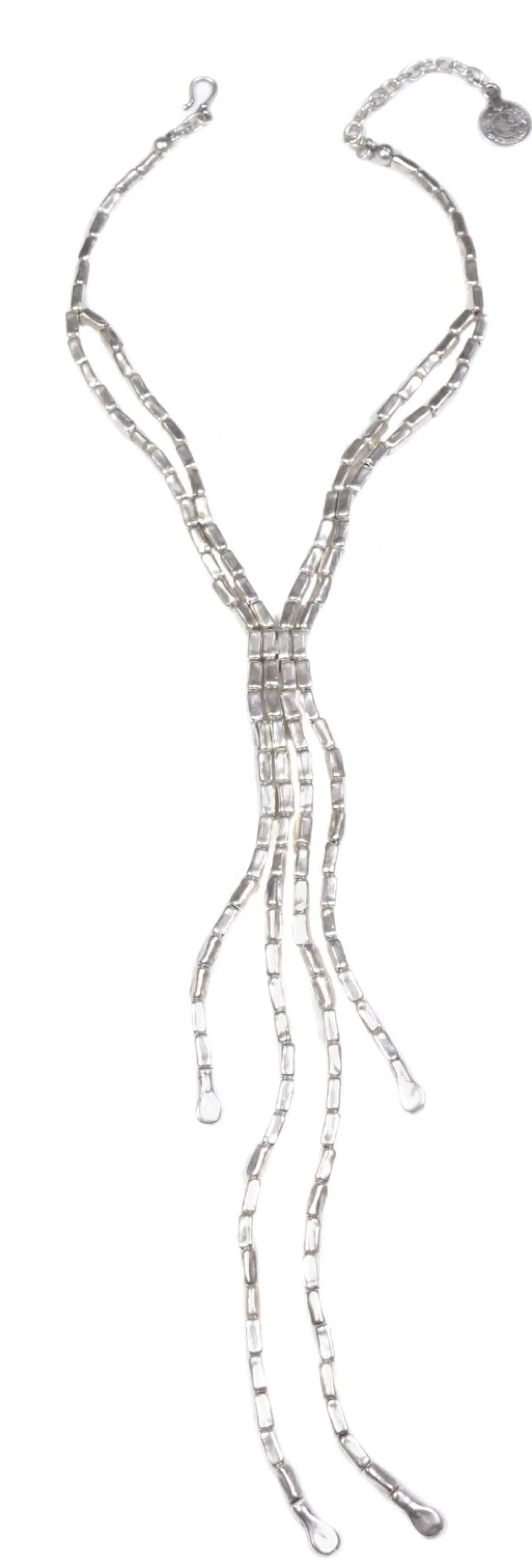 Chanour. Pewter Necklace. #Slvr1075.