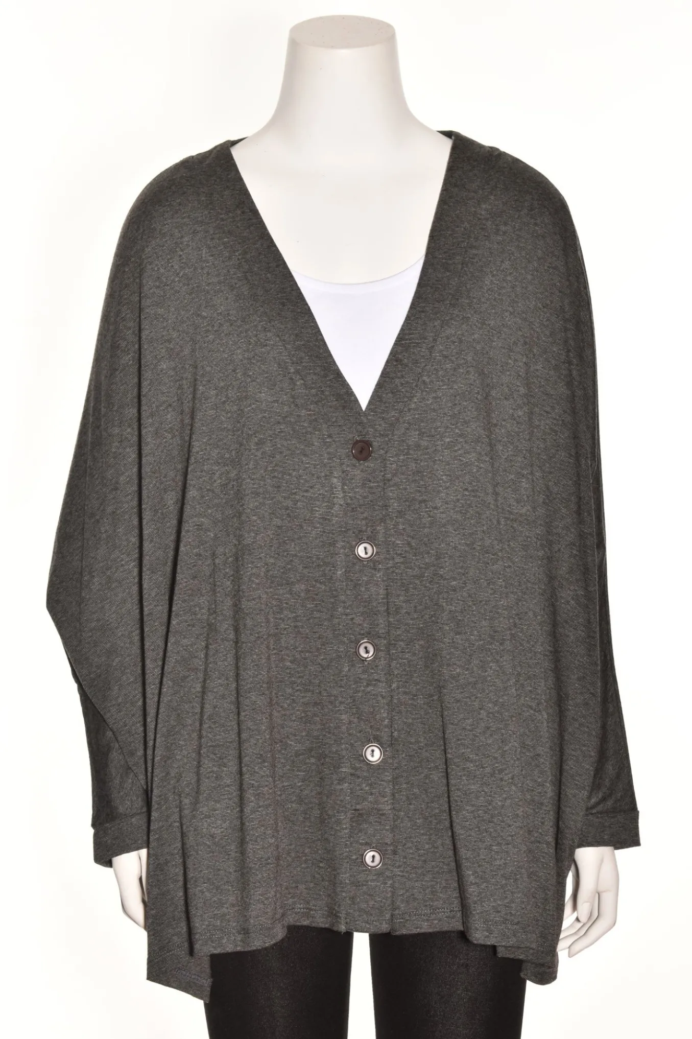 Match Point. Slouchy Pin Stripe Cardigan.