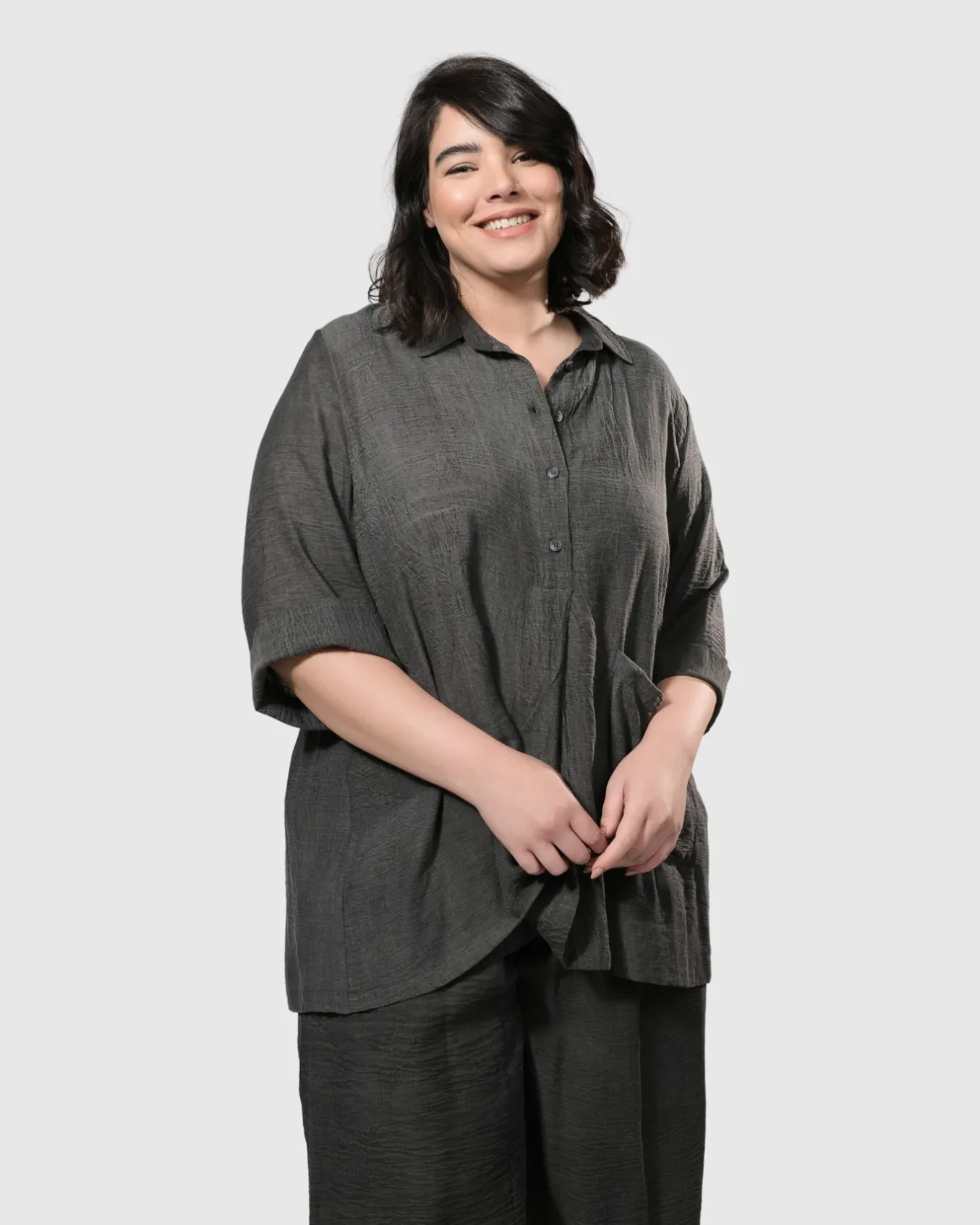 Alembika. Dana Popover Blouse.