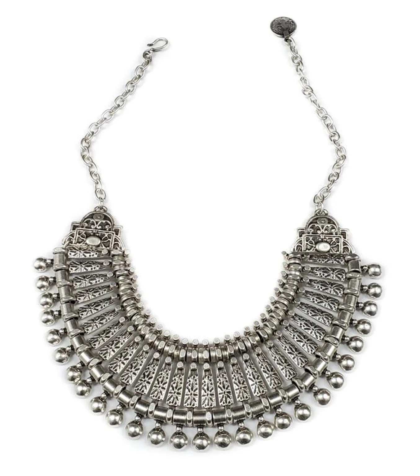 Chanour. Pewter Necklace. #1692.