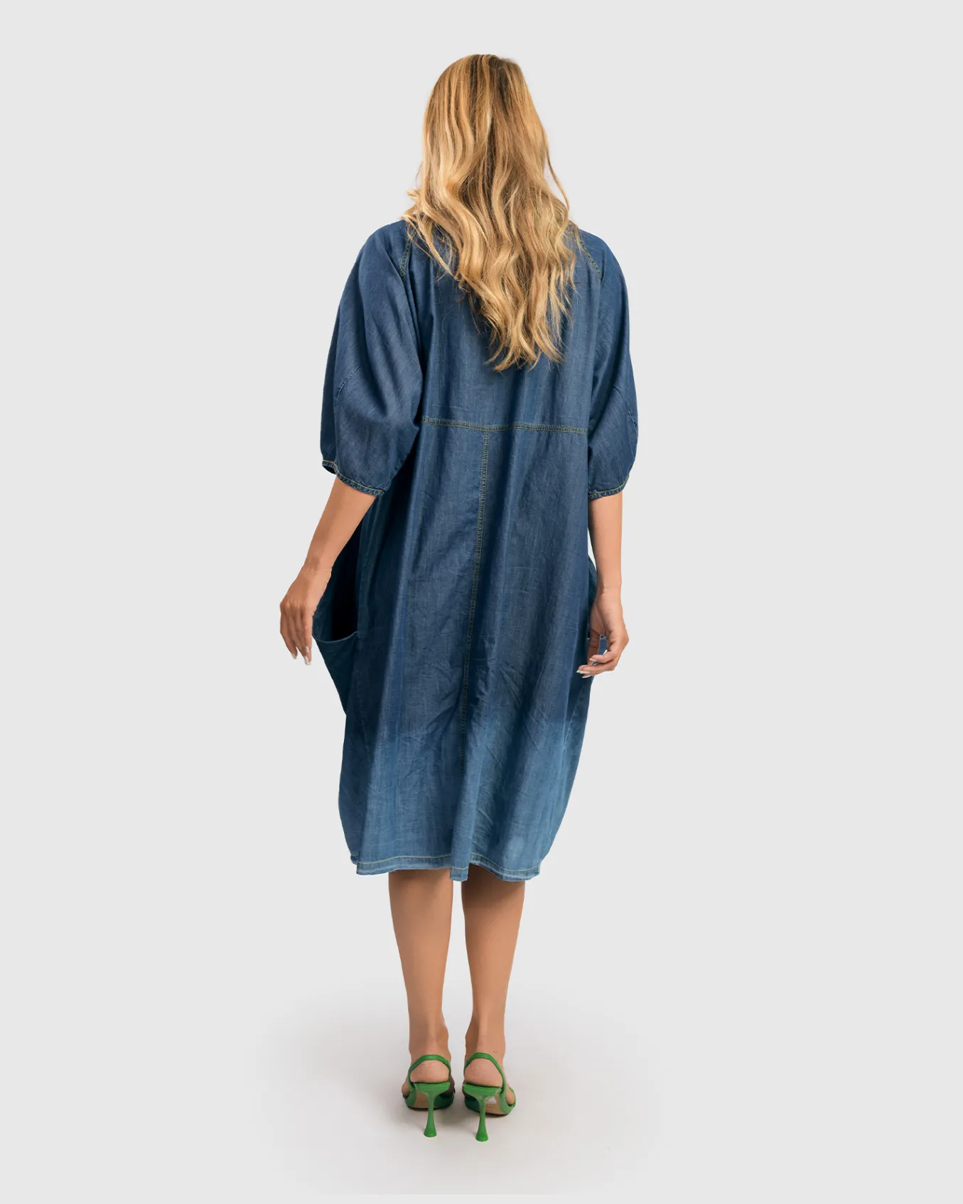 Alembika. Empire Waist Dress.