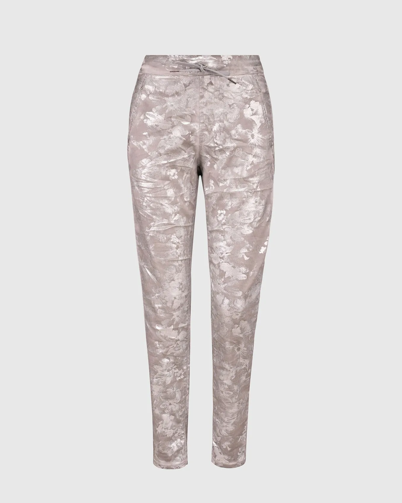 Alembika. Iconic Stretch Jeans. Floral.