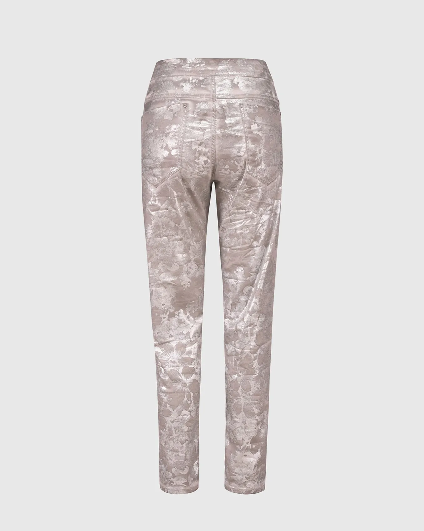 Alembika. Iconic Stretch Jeans. Floral.