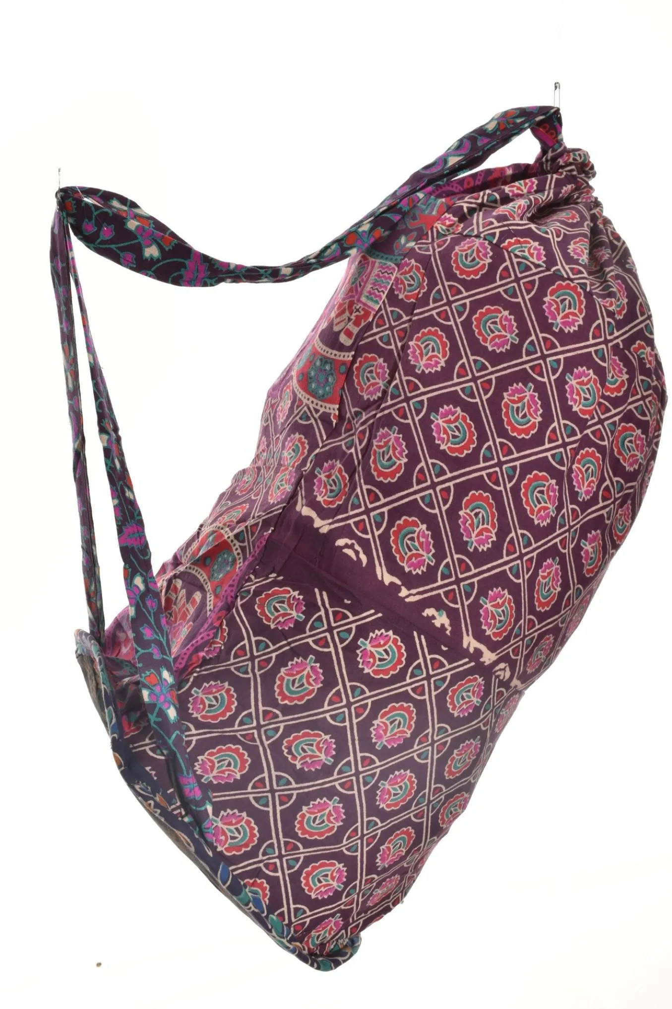 Lea's Clothing. Indian Handblock Print Backpack.