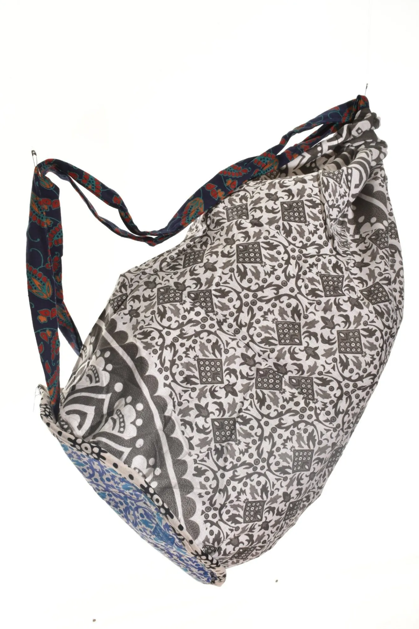 Lea's Clothing. Indian Handblock Print Backpack.