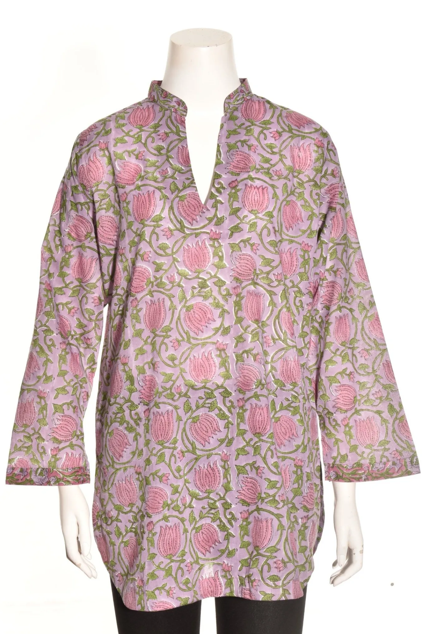 Lea's Clothing. V-Neck Short Kurti.