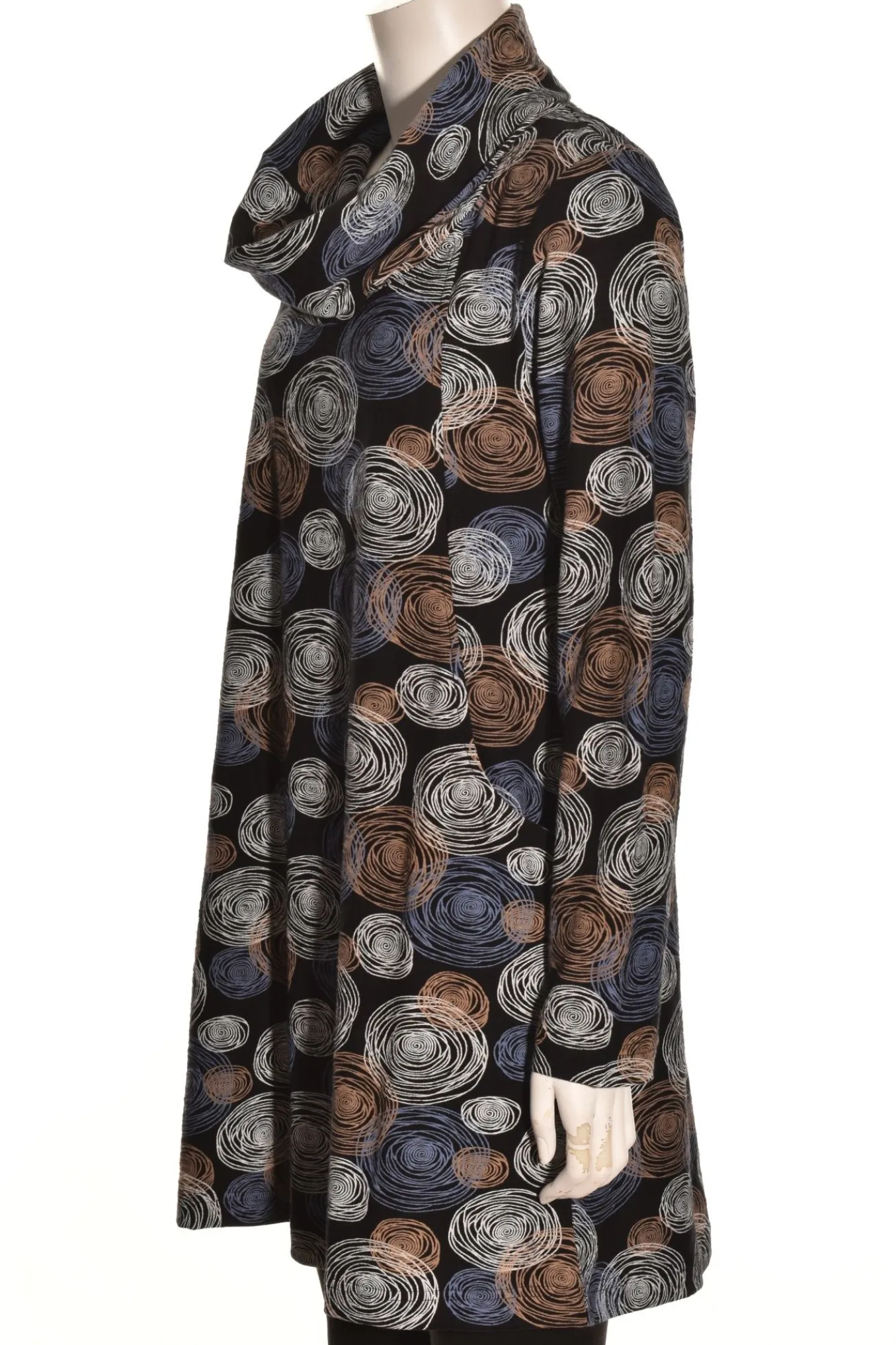 Komil. Spiral Circle Cowl Neck Tunic.