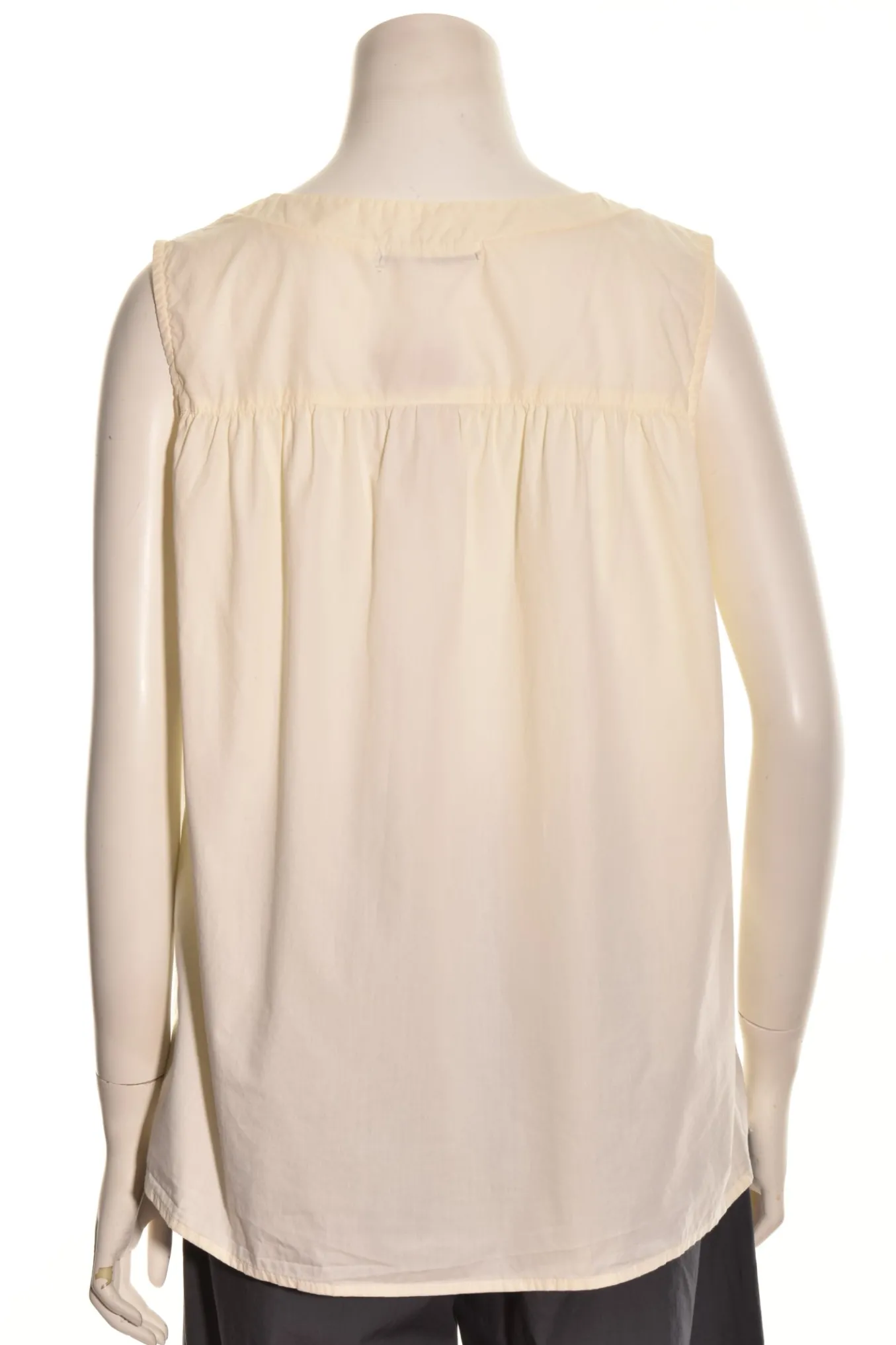 Cut Loose. Organic Poplin V-Neck Tank.