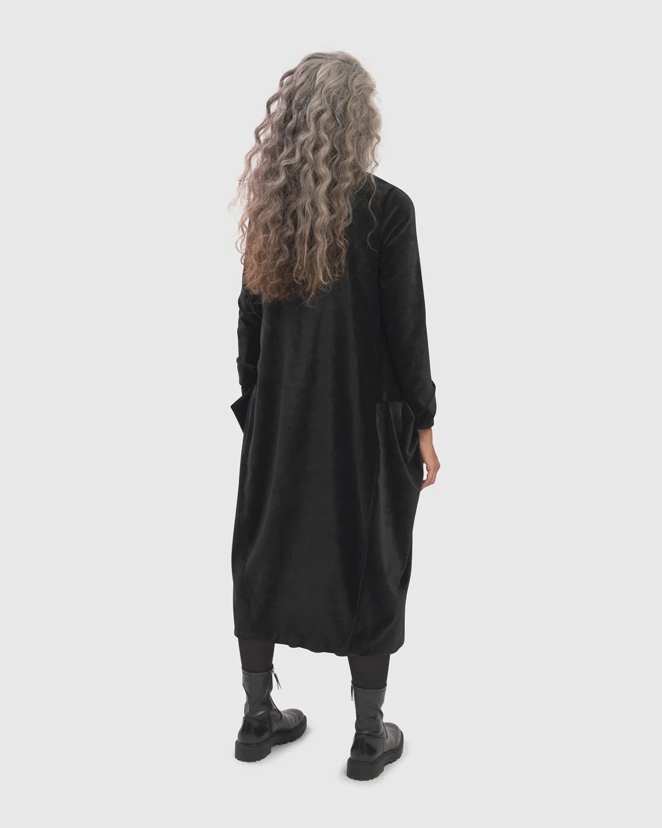 Alembika. The Velvety Soft Drape Jacket.