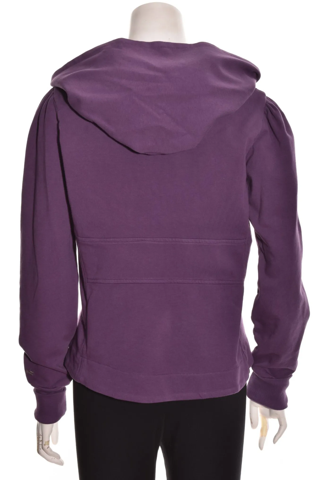 Color Me Cotton. Zip Front Short Hoodie.