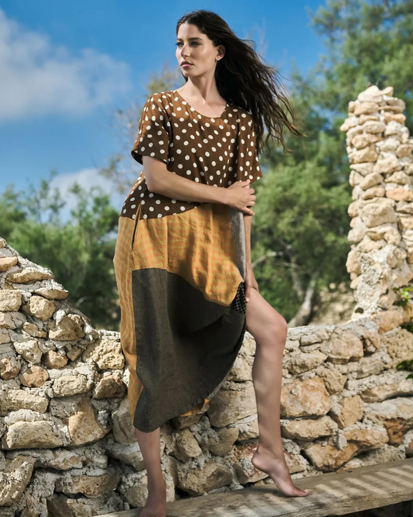 Alembika. Patricia Swing Maxi Dress.